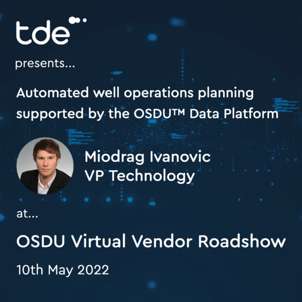 OSDU Virtual Vendor Roadshow 2022